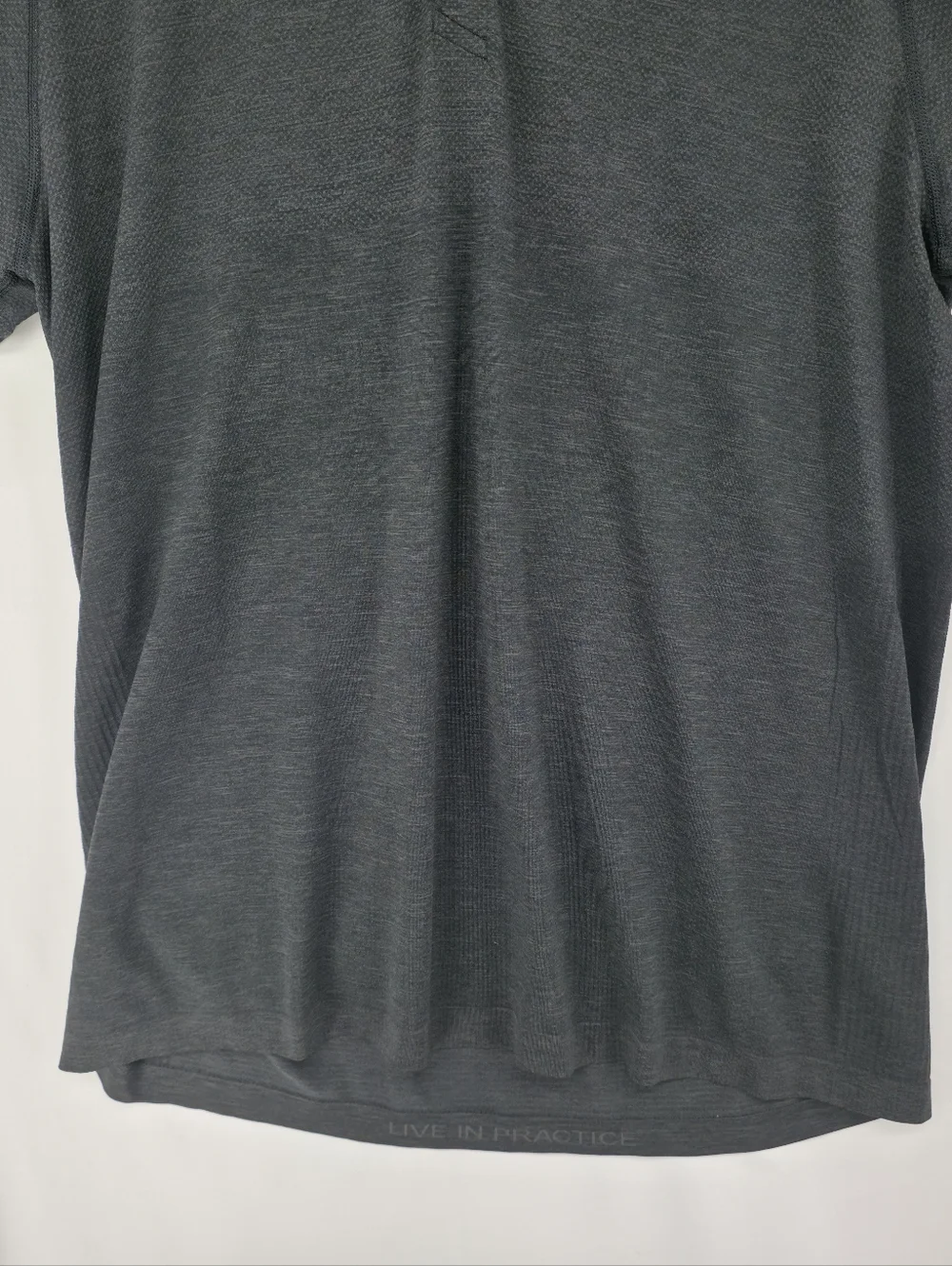 Lululemon Mens Polo Shirt XL Black Stretch Performance Golf Athletic Casual - Picture 3 of 10